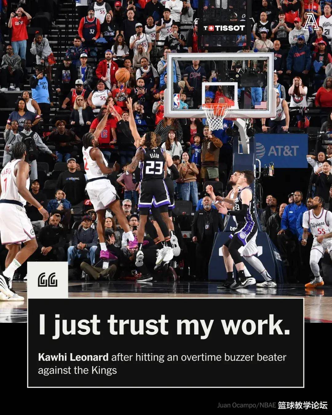 快船队压哨绝杀，取得战胜76人胜利的简单介绍